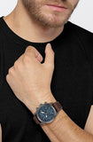 Hugo Boss Pilot Edition Blue Dial Brown Leather Strap Watch for Men - 1513852 Buy Now By Hugo Boss