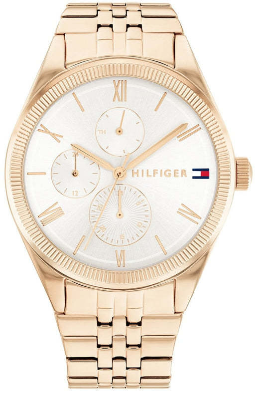 Tommy Hilfiger Monica Quartz White Dial Gold Steel Strap Watch For Women - 1782593 Buy Now By Tommy Hilfiger