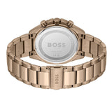 Hugo Boss Classic Chronograph Green Dial Beige Gold Steel Strap Watch For Men - 1514019 Buy Now By Hugo Boss