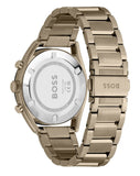 Hugo Boss Classic Chronograph Green Dial Beige Gold Steel Strap Watch For Men - 1514019 Buy Now By Hugo Boss