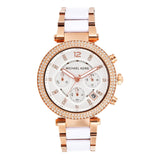 Michael Kors Parker White Dial Two Tone Steel Strap Watch for Women - MK5774 Buy Now By Michael Kors