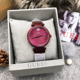 Guess Soho Pink Dial Pink Mesh Bracelet Watch For Women - W0638L6 Buy Now By Guess