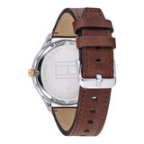 Tommy Hilfiger Spencer Blue Dial Brown Leather Strap Watch for Men - 1791642 Buy Now By Tommy Hilfiger
