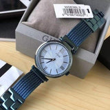 Guess Soho Diamonds Blue Dial Blue Mesh Bracelet Watch For Women - W0638L3 Buy Now By Guess