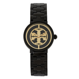 Tory Burch Reva Black Dial Black Steel Strap Watch for Women - TBW4038 Buy Now By Tory Burch