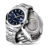 Tissot Gentlemen Powermatic 80 Silicium Blue Dial Silver Steel Strap Watch For Men - T127.407.11.041.00 Buy Now By Tissot