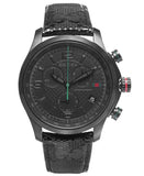 Gucci G Timeless Chronograph Black Dial Black Leather Strap Watch For Men - YA126244 Buy Now By Gucci