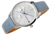Tommy Hilfiger Brooke Silver Dial Blue Leather Strap Watch for Women - 1782023 Buy Now By Tommy Hilfiger