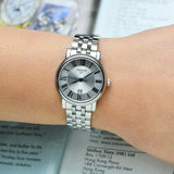 Tissot Carson Premium Lady Silver Dial Silver Steel Strap Watch For Women - T122.210.11.033.00 Buy Now By Tissot