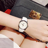 Tissot Couturier Lady Silver Dial White Leather Strap Watch For Women - T035.210.16.011.00 Buy Now By Tissot