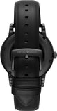 Emporio Armani Luigi Automatic Skeleton Black Dial Black Leather Strap Watch For Men - AR60012 Buy Now By Emporio Armani