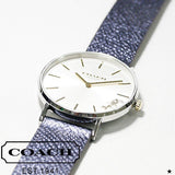Coach Perry White Dial Blue Leather Strap Watch for Women - 14503156 Buy Now By Coach