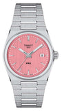 Tissot PRX Quartz Pink Dial Silver Steel Strap Watch for Women - T137.210.11.331.00 Buy Now By Tissot