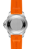 Breitling Superocean Automatic 36 Orange Dial Orange Rubber Strap Watch for Men - A17377211O1S1 Buy Now By Breitling