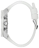 Guess Poseidon Chronograph Rainbow Dial White Silicone Strap Watch For Men - GW0425G4 Buy Now By Guess