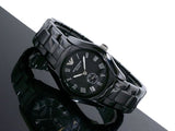 Emporio Armani Ceramica Quartz Black Dial Black Steel Strap Watch For Women - AR1402 Buy Now By Emporio Armani