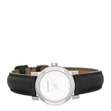 Burberry The City White Dial Black Leather Strap Watch for Women - BU9206 Buy Now By Burberry