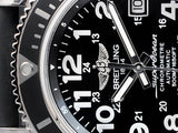 Breitling Superocean II 42mm Black Leather Strap Mens Watch - A17365C9 Buy Now By Breitling