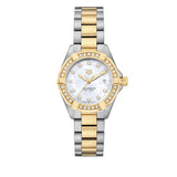 Tag Heuer Aquaracer Quartz Diamonds Mother of Pearl Dial Two Tone Steel Strap Watch for Women - WBD1423.BB0321 Buy Now By Tag Heuer
