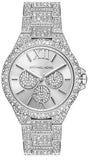Michael Kors Camille Multifunction Crystals Silver Dial Silver Steel Strap Watch for Women - MK6957 Buy Now By Michael Kors