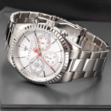 Maserati Competizione Chronograph White Dial Silver Steel Strap Watch For Men - R8853100017 Buy Now By Maserati