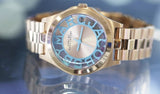 Marc Jacobs Henry Rose Gold Dial Rose Gold Steel Strap Watch for Women - MBM3296 Buy Now By Marc Jacobs