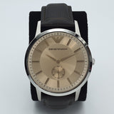 Emporio Armani Kappa Classic Brown Dial Brown Leather Strap Watch For Men - AR9106 Buy Now By Emporio Armani