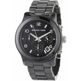 Michael Kors Runway Black Ceramic Dial Black Steel Strap Watch for Women - MK5162 Buy Now By Michael Kors