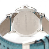 Burberry White Dial Turquoise Leather Strap Watch for Women - BU9120 Buy Now By Burberry