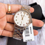 Marc Jacobs Marc White Dial Silver Steel Strap Watch for Women - MBM3420 Buy Now By Marc Jacobs