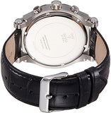 Guess Pinnacle Chronograph Quartz Blue Dial Black Leather Strap Watch For Men - W0673G4 Buy Now By Guess