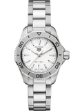 Tag Heuer Aquaracer Professional 200 Quartz White Dial Silver Steel Strap Watch for Women - WBP1411.BA0622 Buy Now By Tag Heuer