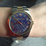 Michael Kors Channing Blue Dial Two Tone Steel Strap Watch For Women - MK5893 Buy Now By Michael Kors