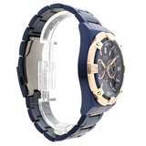 Guess Jolt Analog Blue Dial Blue Steel Strap Watch for Men - W0377G4 Buy Now By Guess