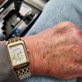 Fossil Raquel Three Hand Mother of Pearl Dial Two Tone Steel Strap Watch For Women - ES5305 Buy Now By Fossil