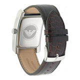 Emporio Armani Classic Beige Dial Brown Leather Strap Watch For Women - AR0155 Buy Now By Emporio Armani