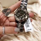 Marc Jacobs Blade Chronograph Black Dial Black Steel Strap Watch for Women - MBM3103 Buy Now By Marc Jacobs