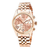 Michael Kors Lexington Rose Gold Dial Rose Gold Steel Strap Watch for Women - MK5569 Buy Now By Michael Kors