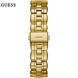 Guess Analog Diamonds Silver Dial Gold Steel Strap Watch For Women - W1013l2 Buy Now By Guess
