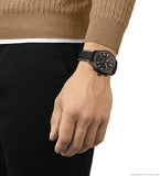 Tissot Chrono XL Vintage Chronograph Black Dial Black Leather Strap Watch For Men - T116.617.36.052.02 Buy Now By Tissot