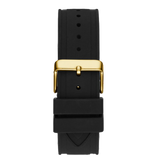 Guess Momentum Chronograph Diamonds Black Dial Black Silicone Strap Watch For Men - GW0518G2 Buy Now By Guess