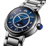 Maurice Lacroix Fiaba Moonphase Blue Dial Silver Steel Strap Watch for Women - FA1084-SS002-420-1 Buy Now By Maurice Lacroix