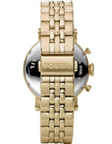 Fossil Boyfriend Chronograph Gold Dial Gold Steel Strap Watch for Women - ES2197 Buy Now By Fossil
