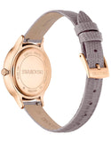 Swarovski Octea Nova Beige Dial Grey Leather Strap Watch for Women - 5649999 Buy Now By Swarovski