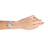 Swarovski Octea Nova Silver Dial Silver Mesh Strap Watch for Women - 5650039 Buy Now By Swarovski