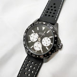 Guess Odyssey Quartz Black Dial Black Silicone Strap Watch For Men - W1108G3 Buy Now By Guess