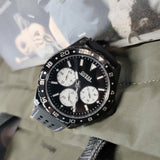 Guess Odyssey Quartz Black Dial Black Silicone Strap Watch For Men - W1108G3 Buy Now By Guess