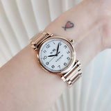 Coach Madison White Dial Rose Gold Steel Strap Watch for Women - 14502395 Buy Now By Coach