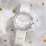 Michael Kors Parker White Dial White Leather Strap Watch for Women - MK5848 Buy Now By Michael Kors