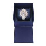 Swarovski Octea Lux White Dial White Leather Strap Watch for Women - 5414416 Buy Now By Swarovski